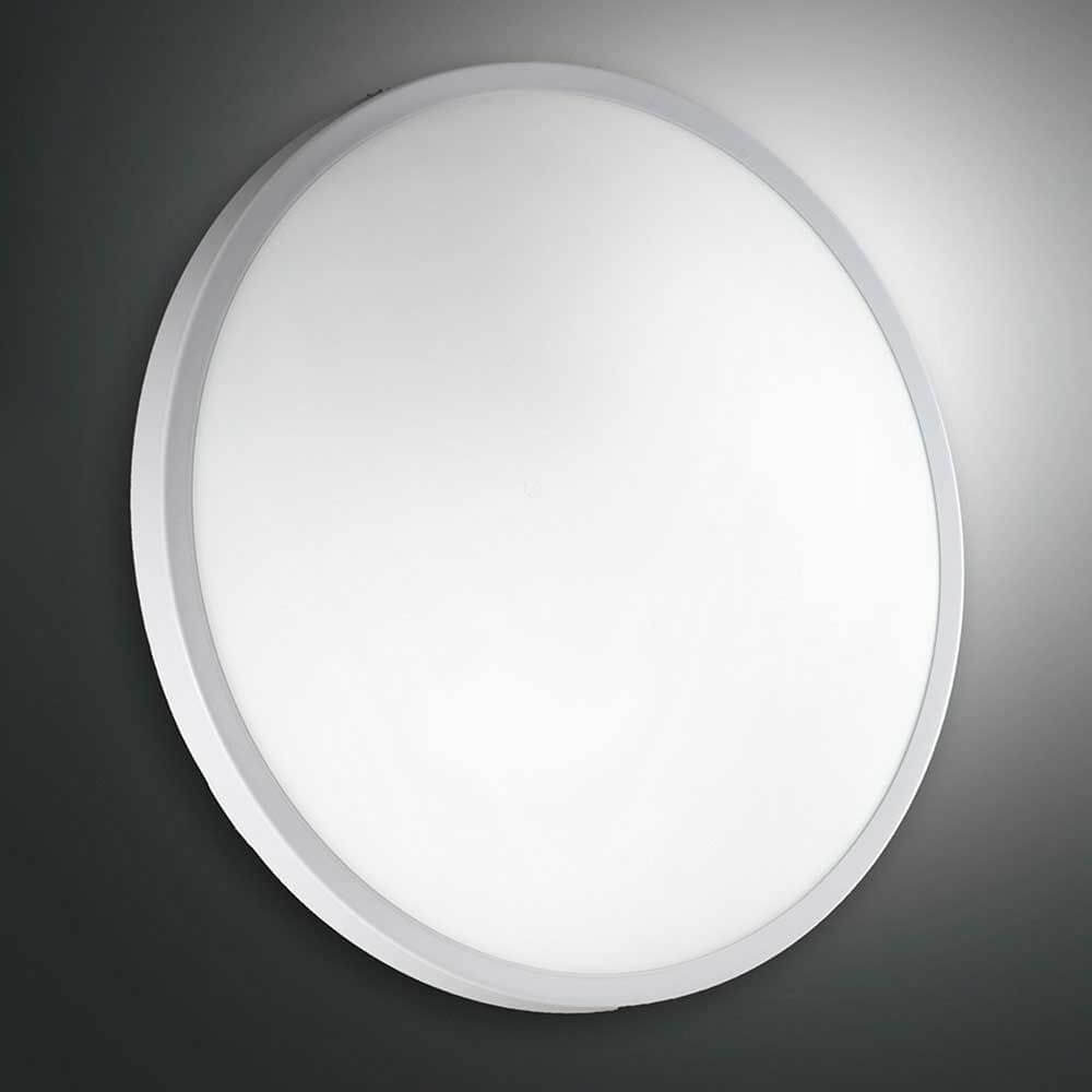 LED Deckenlampe Plaza Metall in modernem Design, rund und schmal, ideal für Wohnzimmer und Schlafzimmer.