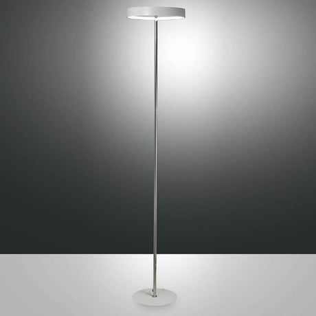 LED Stehleuchte Double 1980lm Weiß in schlichter, moderner Ausführung für angenehmes Raumlicht.
