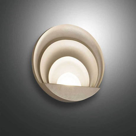LED Wandleuchte Sunrise Ø26cm in modernem Design mit sanfter Beleuchtung.