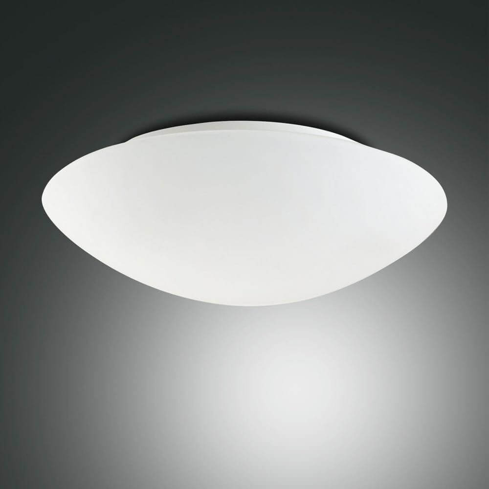 Pandora Deckenleuchte Weiß E27 Ø36cm mit Sensor - moderne Deckenlampe mit Bewegungsmelder.