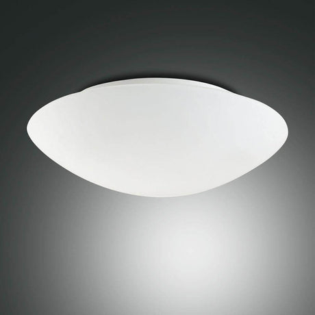 Pandora Deckenleuchte Weiß E27 Ø36cm mit Sensor - moderne Deckenlampe mit Bewegungsmelder.