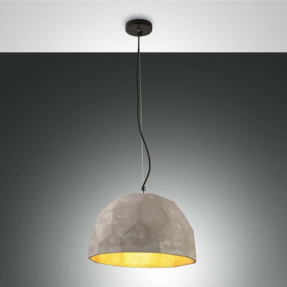 Pendellampe Bloom Ø 35cm mit geometrischem Design und warmem Licht, stylisch für moderne Räume.