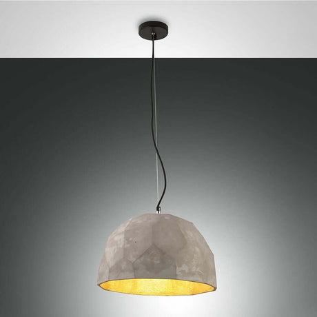 Pendellampe Bloom Ø 35cm mit geometrischem Design und warmem Licht, stylisch für moderne Räume.