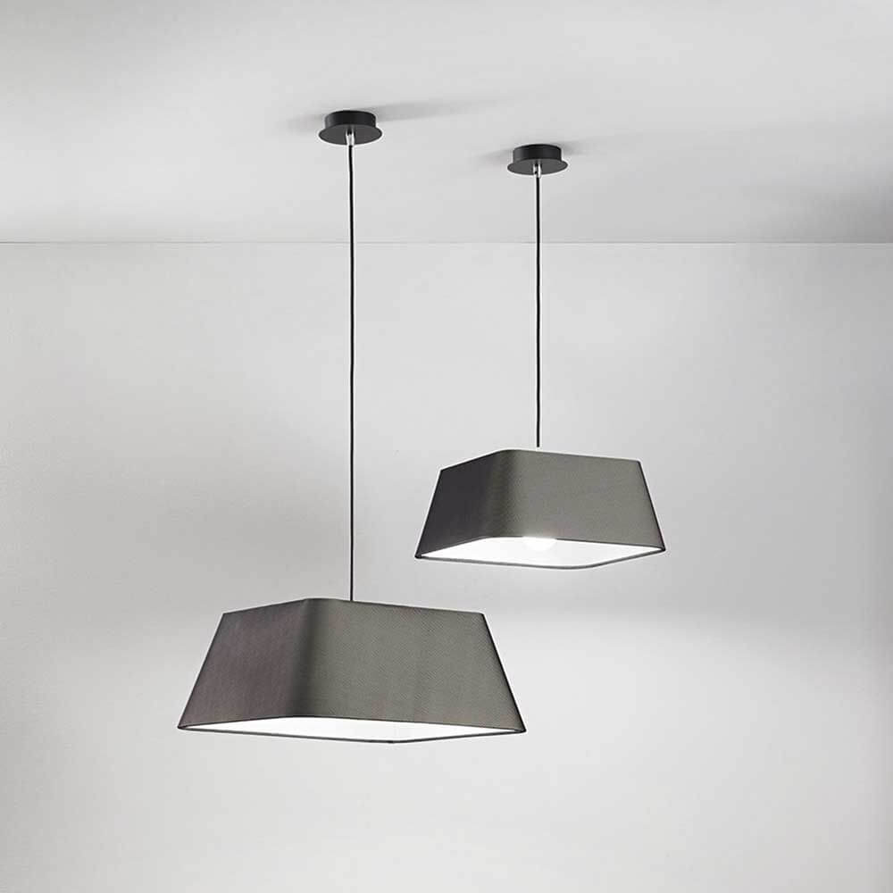 Pendelleuchte Allegra in schwarz, moderne Beleuchtung, elegante schwarze Lampen für stilvolle Innenräume.