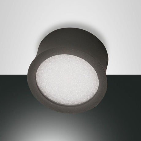 Ponza Spot Anthrazit - moderner Aufbau-Spot mit LED, 630 Lumen, elegante taillierte Form.