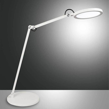 Moderne Regina LED Tischleuchte Metall mit verstellbarem Arm und hellem Licht, perfekt für jeden Arbeitsplatz.