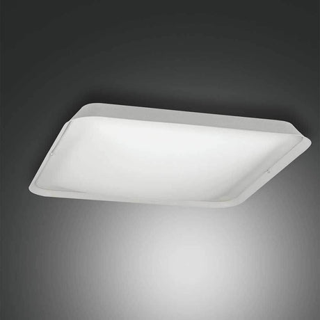 moderne LED Deckenlampe Hugo aus Metall in elegantem Design, ideal für helles Raumlicht.