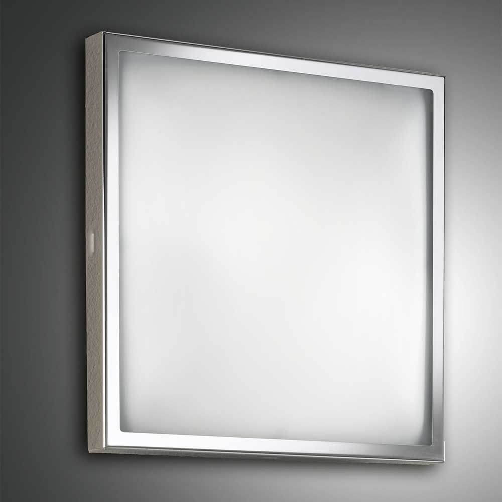 moderne LED Deckenlampe Osaka in elegantem Design, quadratische Lichtquelle für stilvolle Beleuchtung.