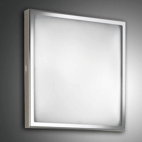 Plafonnier moderne LED Osaka au design élégant, source lumineuse carrée pour un éclairage raffiné.
