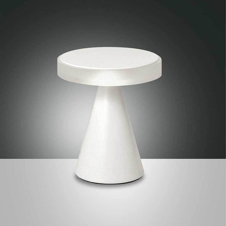 moderne LED-bordlampe Neutra på et moderne bord med minimalistisk design.