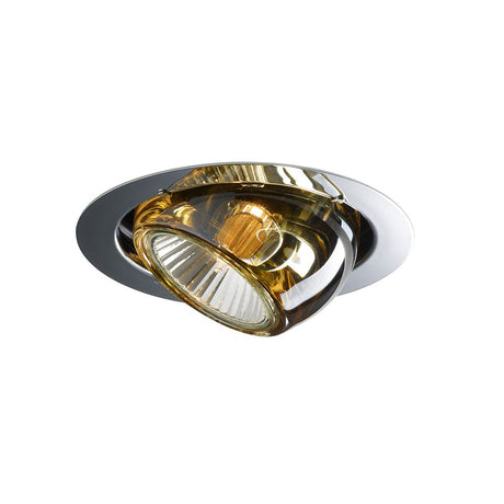 Fabbian Beluga recessed light Ø 13.2 cm with a golden diffuser and modern design for stylish spaces.