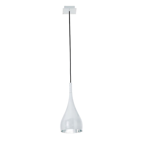 Fabbian Bijou Hängeleuchte Big E27 in modernem Design mit klarem Diffusor für Küche und Wohnzimmer.