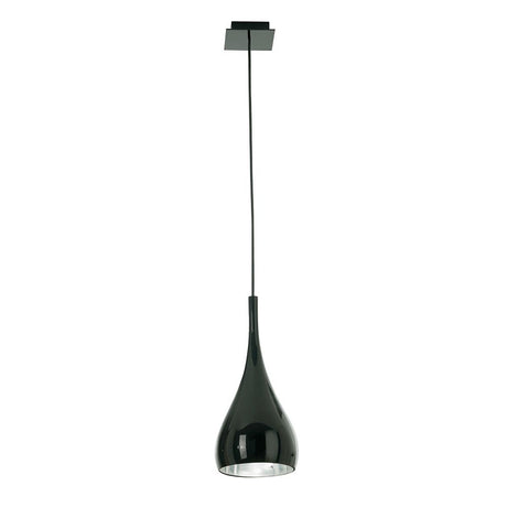 Moderne Fabbian Bijou Hängeleuchte in Schwarz, ideal für Küche oder Wohnzimmer.