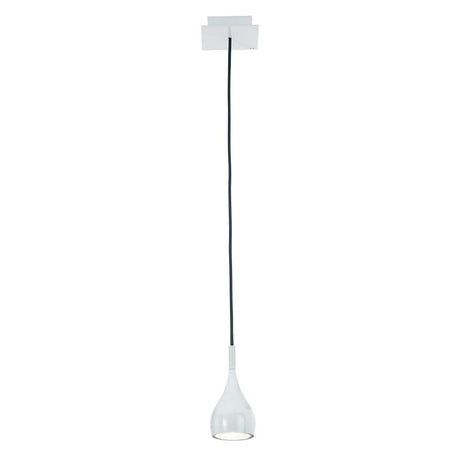 Fabbian Bijou Hängeleuchte Mini GU10 in Weiß mit modernem Design, ideal für Küche und Wohnzimmer.