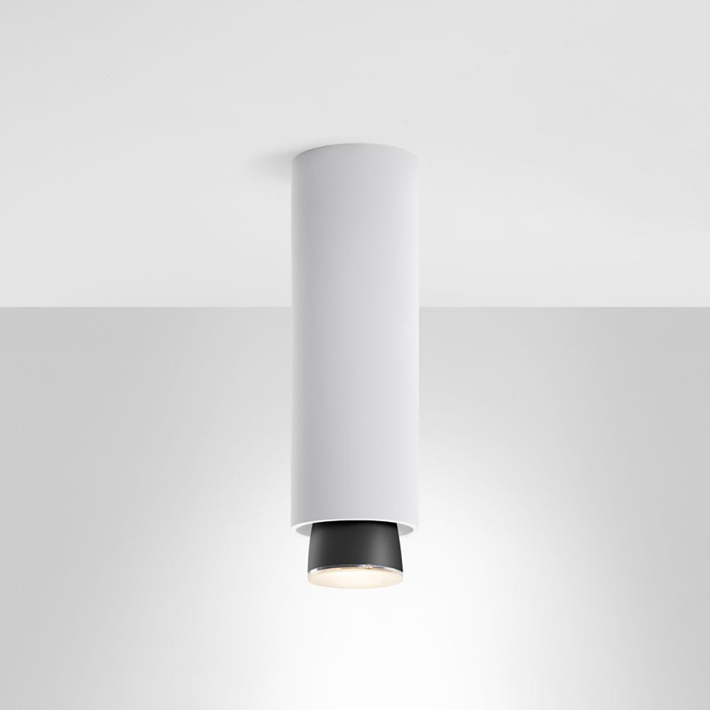 Fabbian Claque LED-Deckenleuchte Large 33,5cm in modernem Design mit hervorragender Lichtleistung.