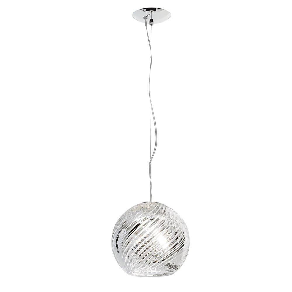 Fabbian Diamond&Swirl Pendelleuchte Swirl Ø 22cm