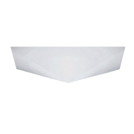 Fabbian Faretti recessed light Cheope GU10 with pyramid-shaped matte white diffuser