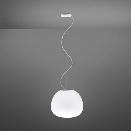 Fabbian Lumi Pendellampe Mochi Medium in modernem Design, ideal für Küche und Wohnzimmer.