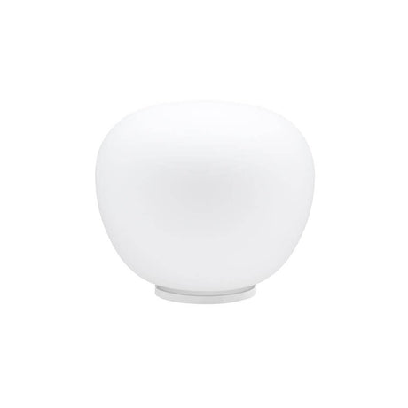 Fabbian Lumi Tischleuchte Mochi Medium in klassischem, runden Design für jeden Raum geeignet.
