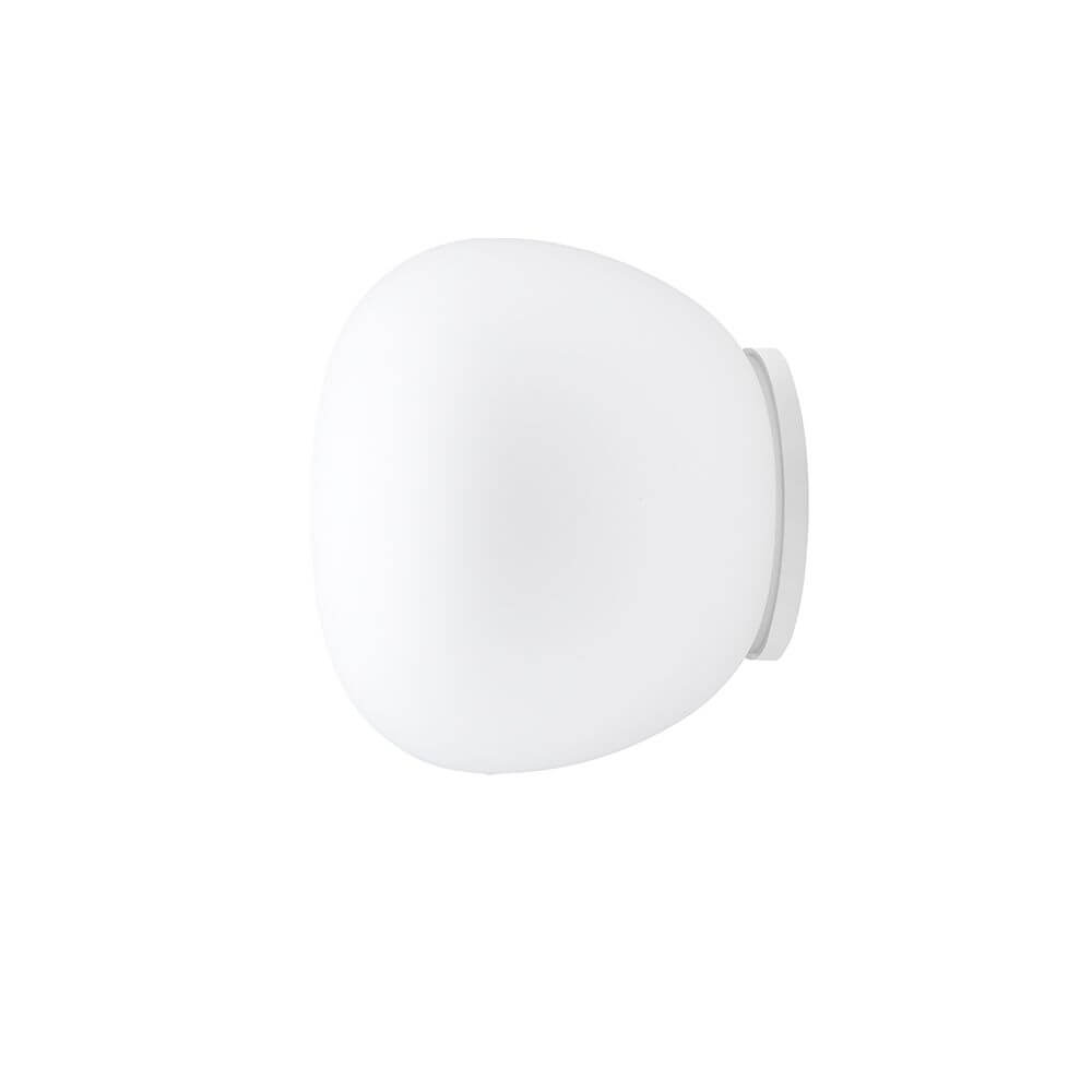 Fabbian Lumi Wandleuchte Mochi Ø 30cm in modernem Design, ideal für Wand- und Deckenmontage.