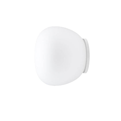 Fabbian Lumi Wandleuchte Mochi Ø 30cm in modernem Design, ideal für Wand- und Deckenmontage.