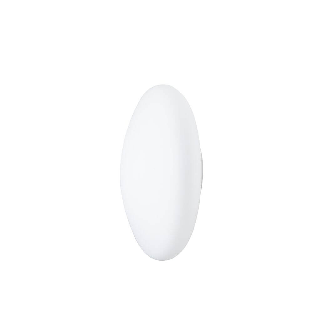 Fabbian Lumi Wandleuchte White Large – elegante Wand- und Deckenleuchte aus weißem Glas mit klassischem Design.
