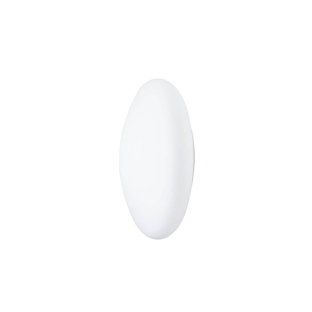 Fabbian Lumi Wandleuchte White Small in Weiß, elegantes Design für Badezimmer und öffentliche Räume.