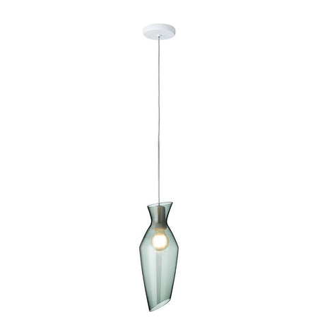 Fabbian Malvasia Hängeleuchte Ø 15cm in elegantem Design mit transparenter Glasschale, ideal für modernes Interieur.