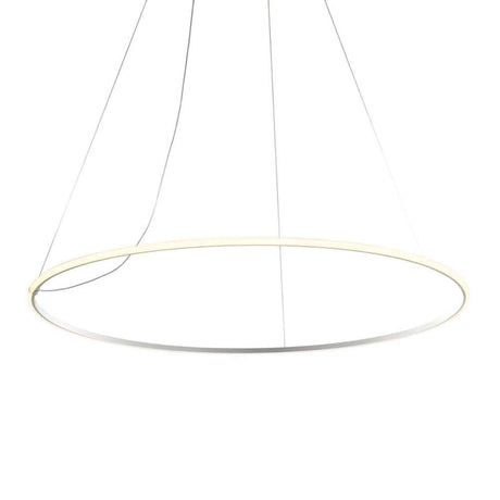 Fabbian Olympic Power LED-Hängeleuchte Ø 138,7cm mit modernem Design und hellem Diffusor.