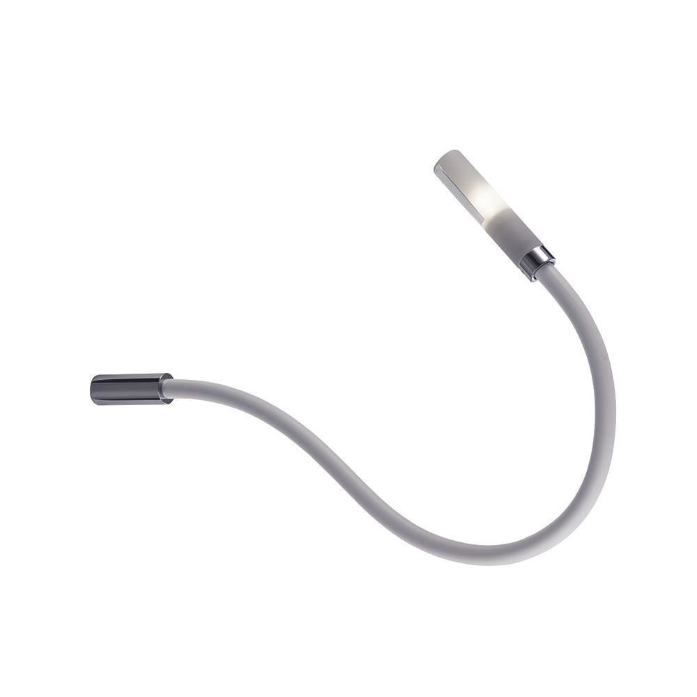 Fabbian Snake LED Wand- & Deckenleuchte mit flexiblem Arm und modernem Design