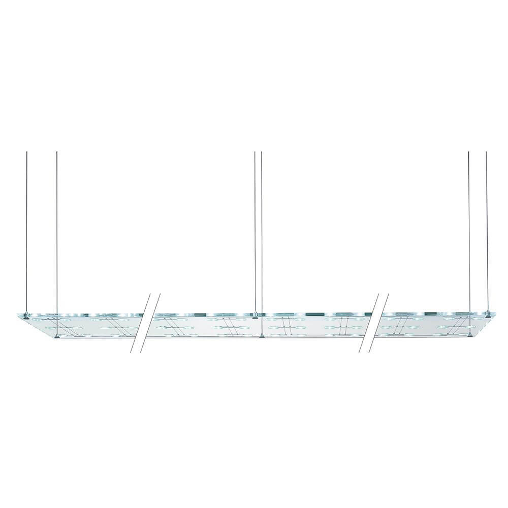 Fabbian Sospesa Hängeleuchte 72-flammig - elegante Pendelleuchte aus Glas mit sanftem Licht.