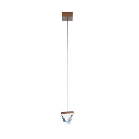 Fabbian Tripla LED-Pendelleuchte, elegante Pendelleuchte mit drei Oberflächen zur Anpassung an verschiedene Umgebungen.