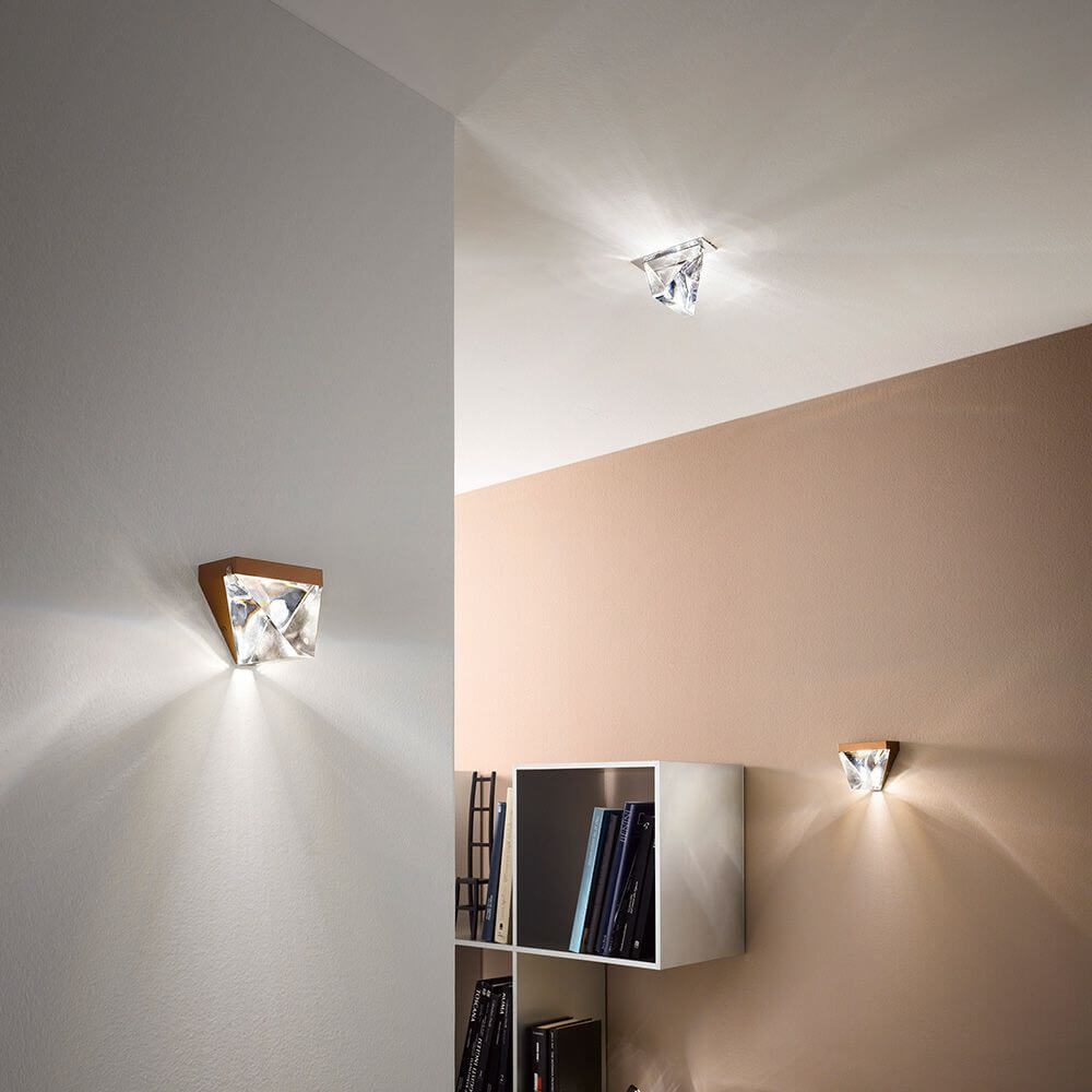 Fabbian Tripla LED-Wandlampe
