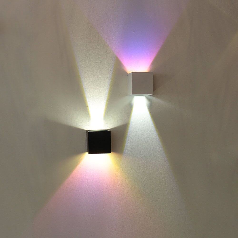 s.luce Farbfilter Multicolor passend zu Ixa an Wandleuchten mit Farbwechsel.