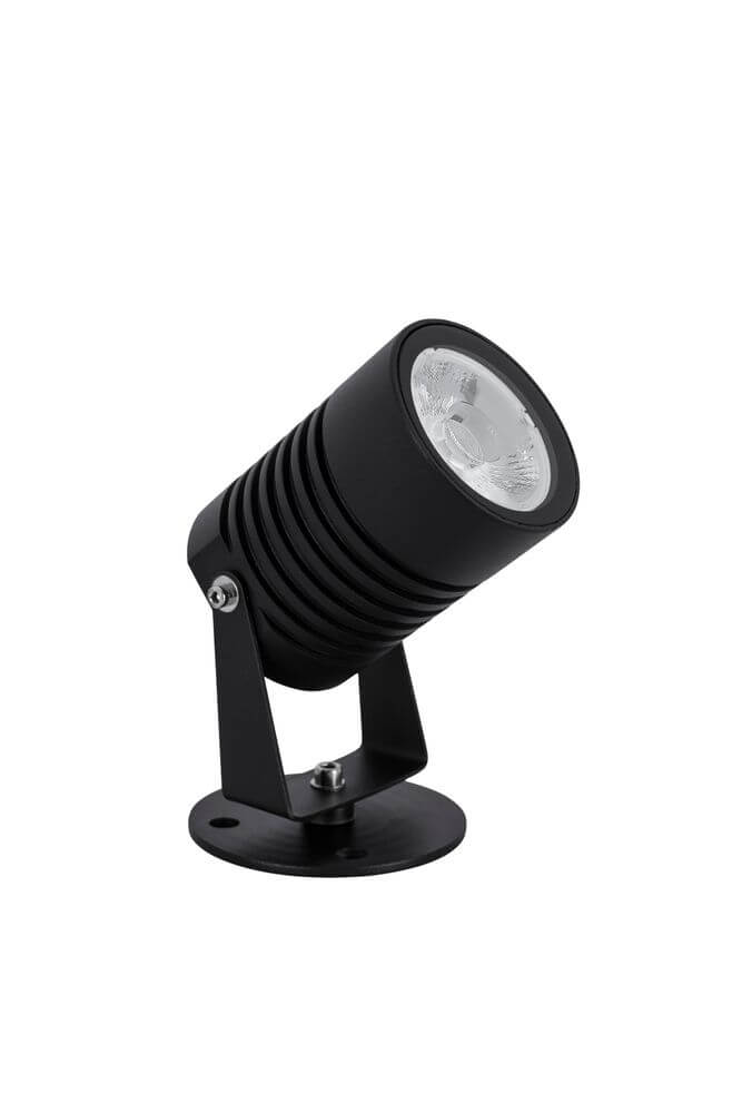 Fend LED Außenwandleuchte in Schwarz, minimalistisch, 10W, 742lm, warmweiß, ideal für Fassaden und Gärten.