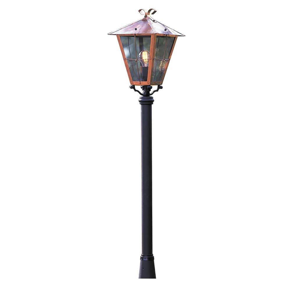 Fenix lampehode kobber, akrylglass (uten sokkel, påle)