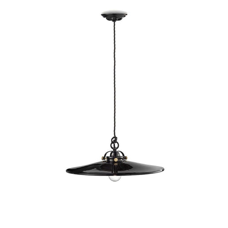 Lampa wisząca Ferroluce B&W Ø 42cm