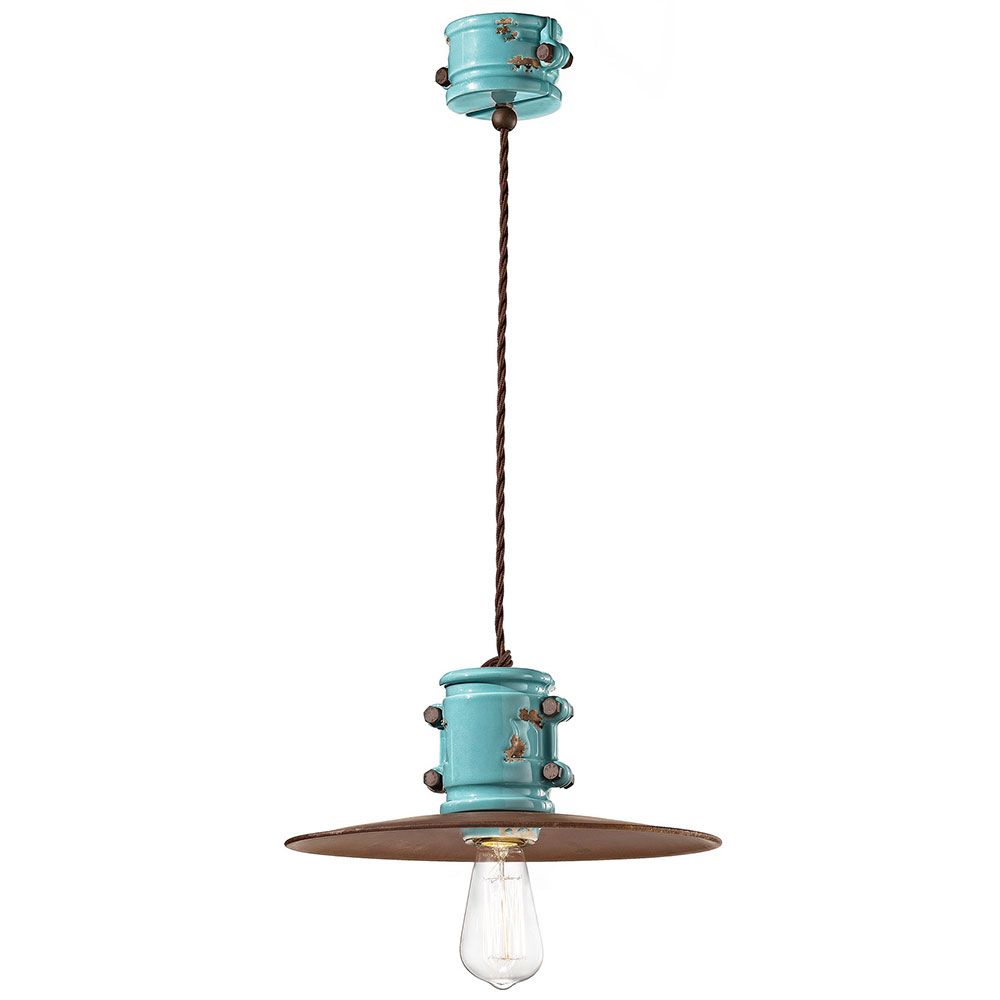 Ferroluce Urban Keramik-Hängeleuchte 40cm