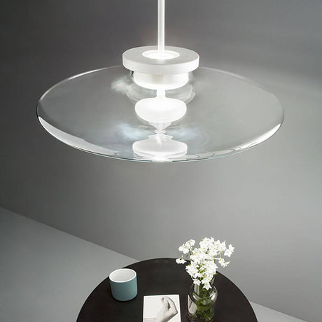 Desideria LED Hängeleuchte mit 2 Gläser, elegante und handgefertigte Leuchte mit italienischem Flair.