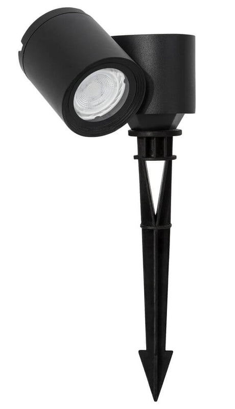 Focus udendørs spike lys sort IP54 med et moderne design til haven