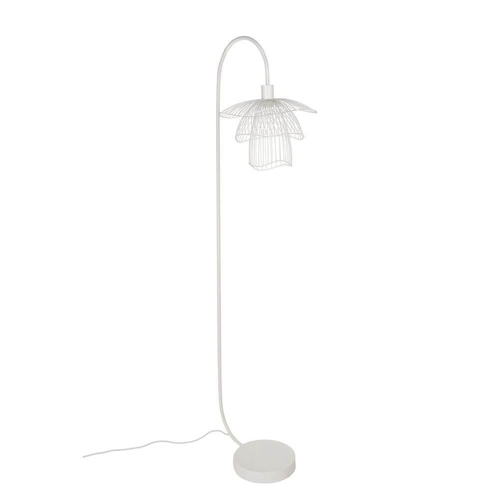 Forestier Design-Stehlampe Papillon 145cm mit luftiger Silhouette und poetischem Design von Elise Fouin.