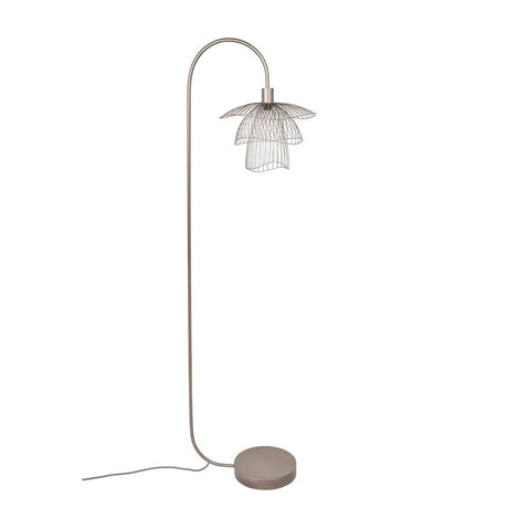 Forestier design floor lamp Papillon 145cm with airy silhouette and poetic design, by French designer Elise Fouin.