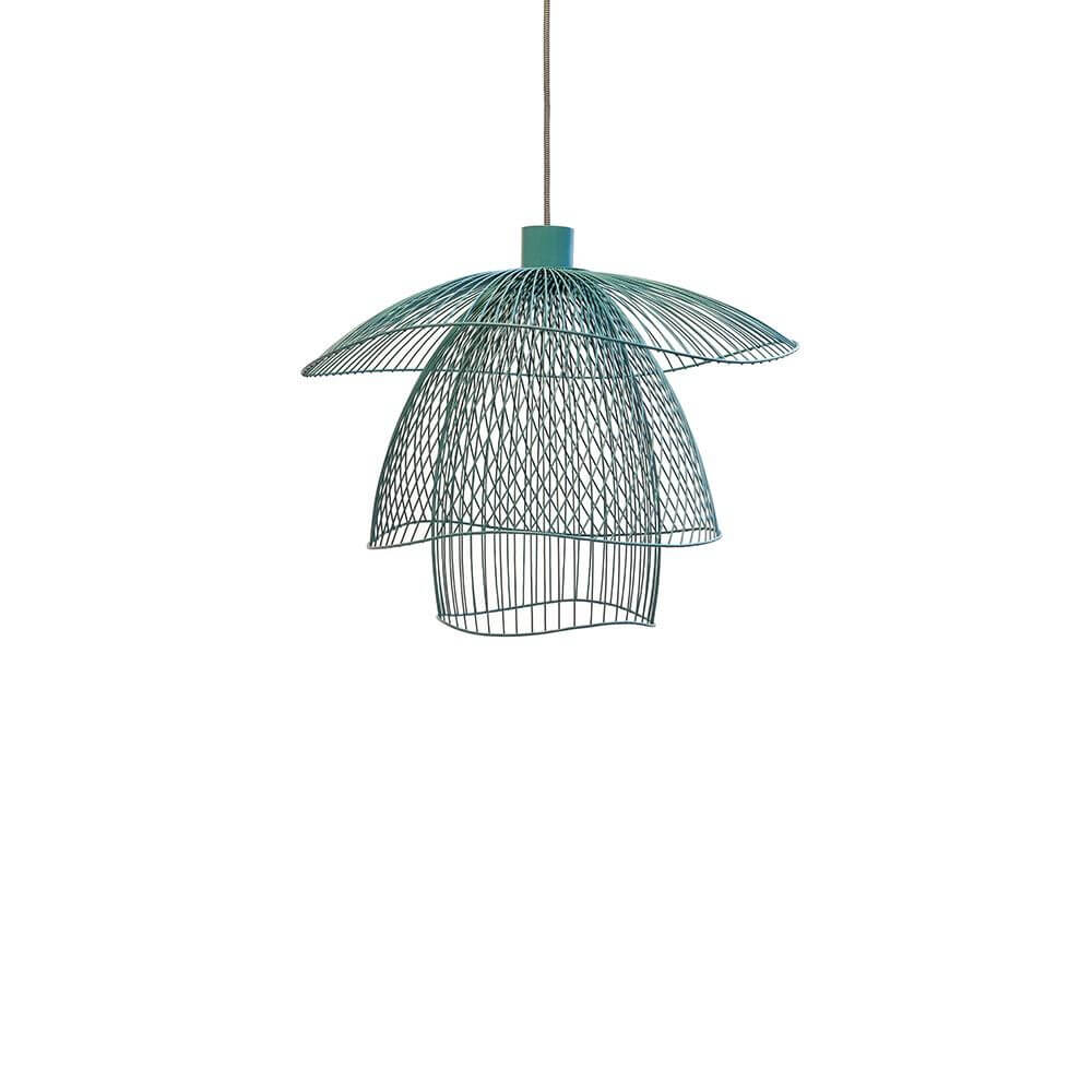 Forestier Hängeleuchte Papillon Ø 56cm in modernem Design aus recycelten Materialien.