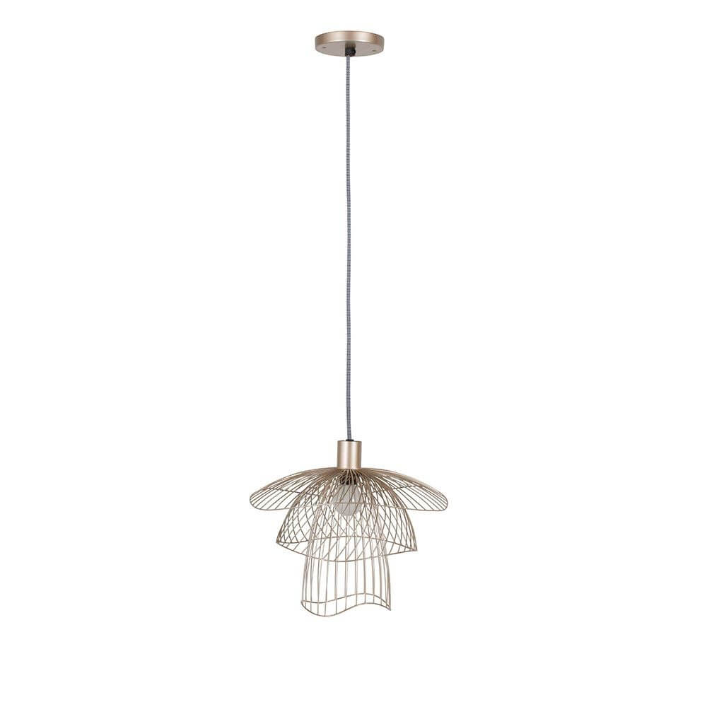 Forestier Pendelleuchte Papillon Ø 30cm in elegantem Design mit Kuppeln aus Metall und nachhaltigem Ansatz.