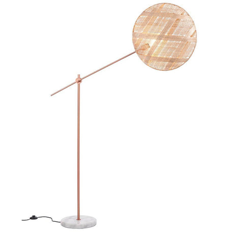 Forestier floor lamp Chanpen Diamond with marble base, modern lighting for living rooms, elegant design
