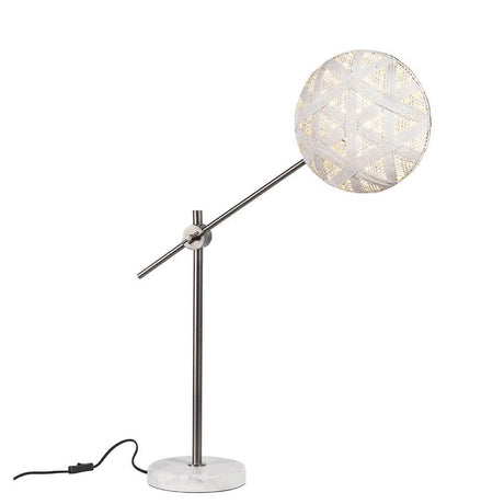Forestier table lamp Chanpen with marble base on a table with an elegant design.