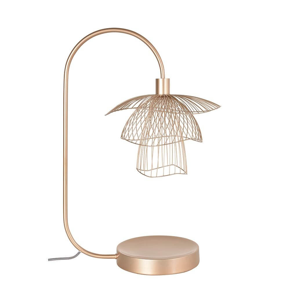 Forestier Tischleuchte Papillon 62cm mit luftig-leichter Silhouette und elegantem Metalldesign