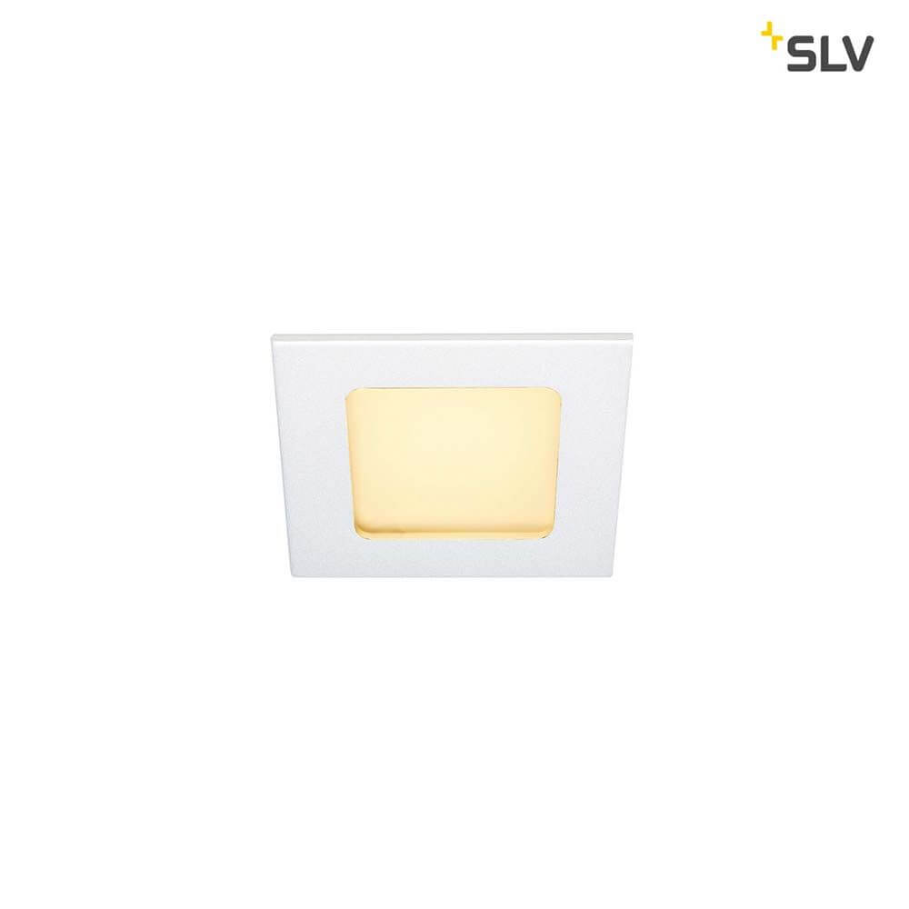 Frame BASIC LED Set Downlight Weiß 6W 3000K inkl. Treiber in schlichter Design-Optik für Wand- und Deckeneinbau.