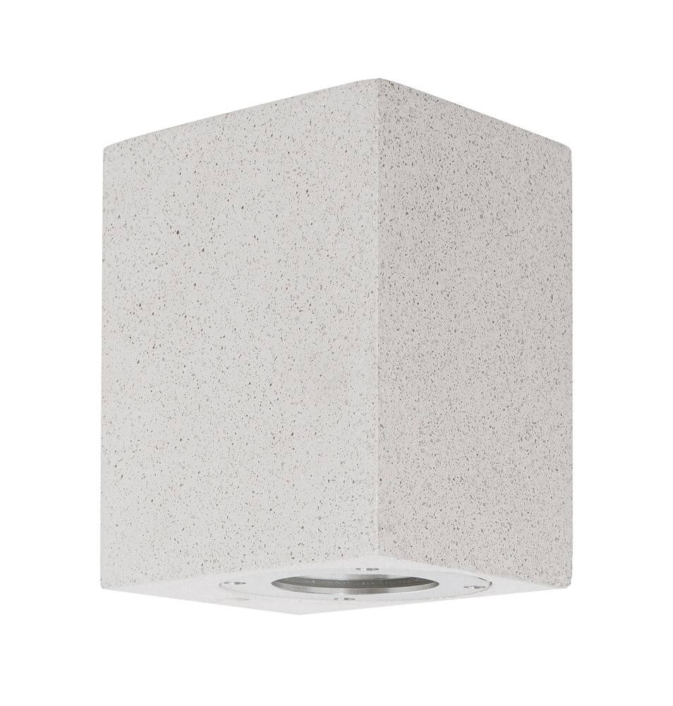 Fuento Außenwandleuchte H 12cm Beton IP65
