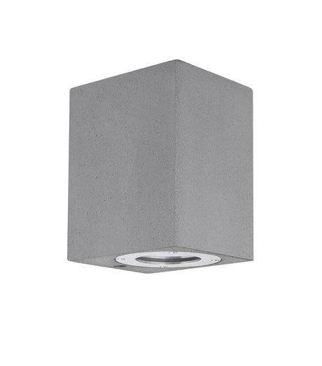 Lámpara de pared externa de Fuento H 12 cm de concreto IP65
